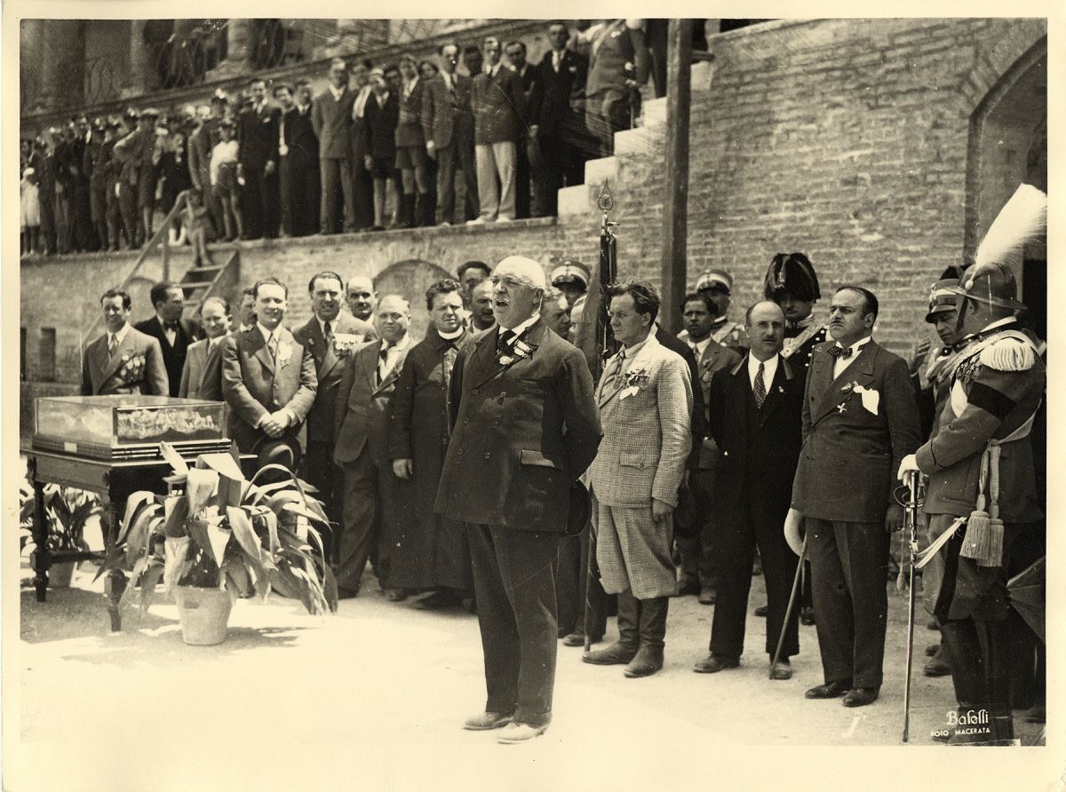 Festa 157 Reggimento Fanteria_1932, Biblioteca Comunale Mozzi Borgetti