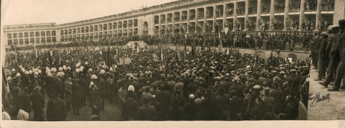 Festa del Lavoro_anni_30, Biblioteca Comunale Mozzi Borgetti