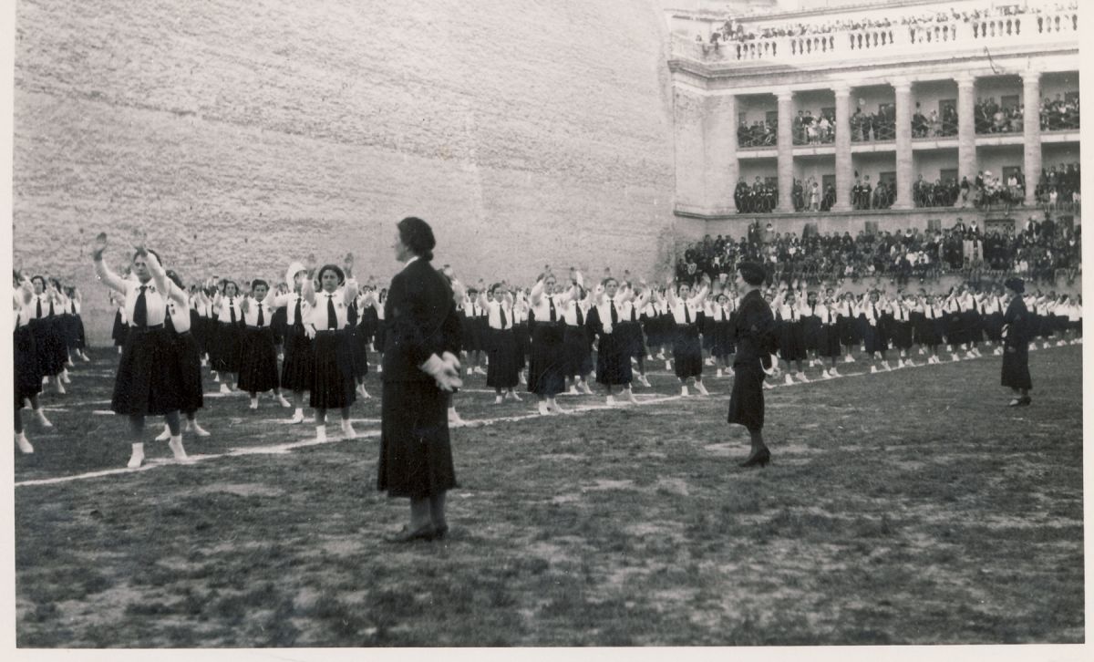 Saggio ginnico della gioventÃ¹ fascista, Biblioteca Comunale Mozzi Borgetti