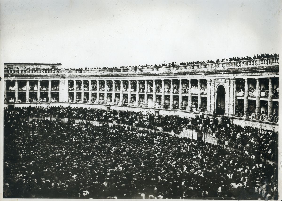 Tombola di San Giuliano_1861, Biblioteca Comunale Mozzi Borgetti