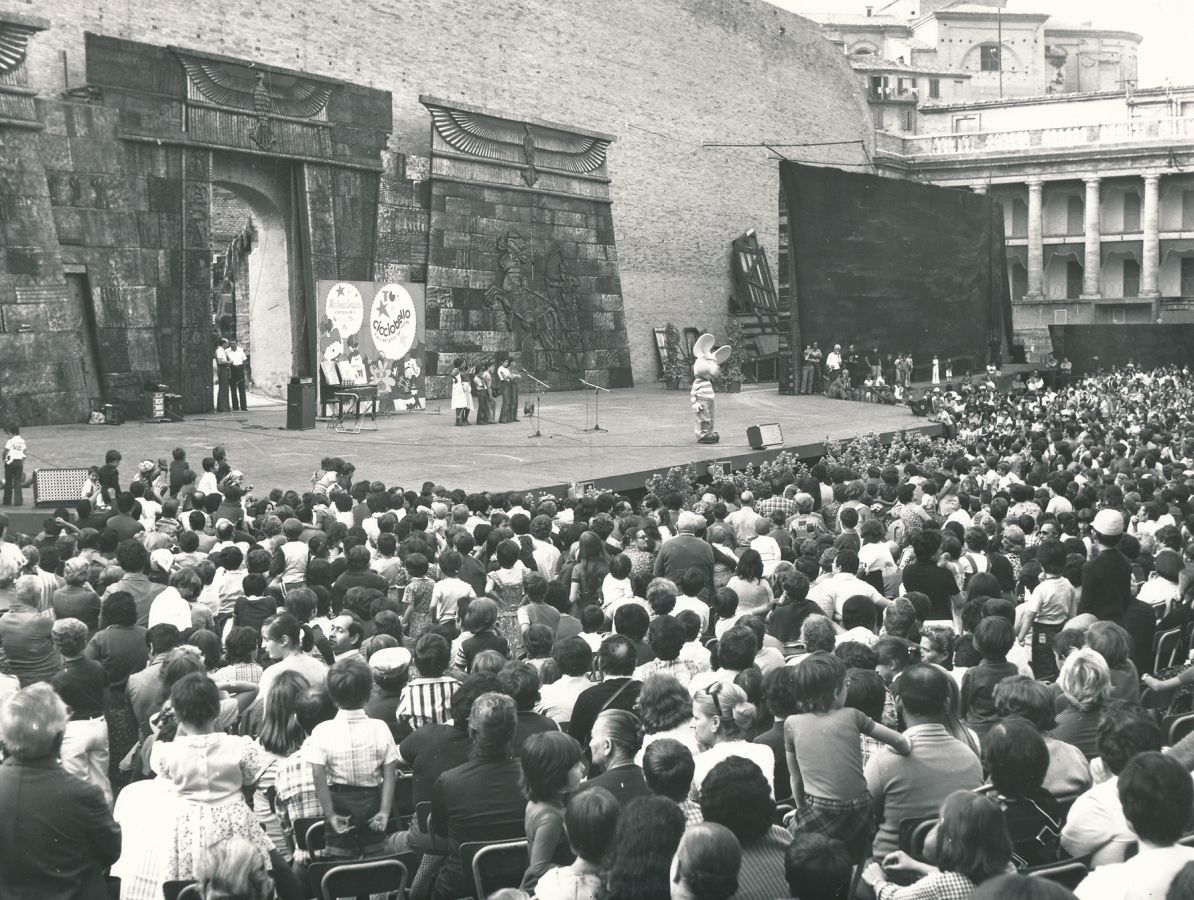 Topo Gigio 1976, Biblioteca Comunale Mozzi Borgetti